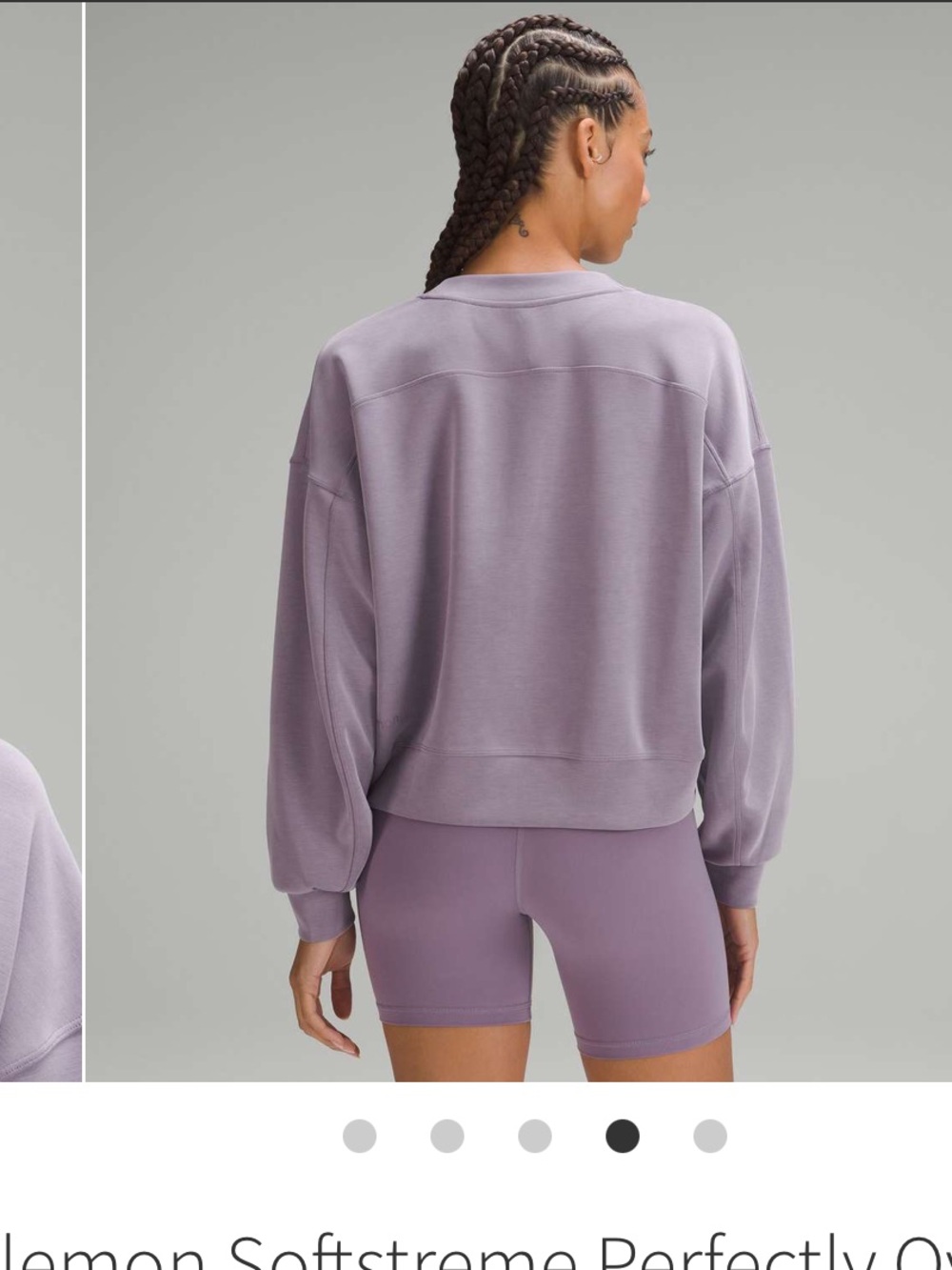 (2) lululemon athletica Cropped Softstreme Crew both size 6 - Picture 9 of 10